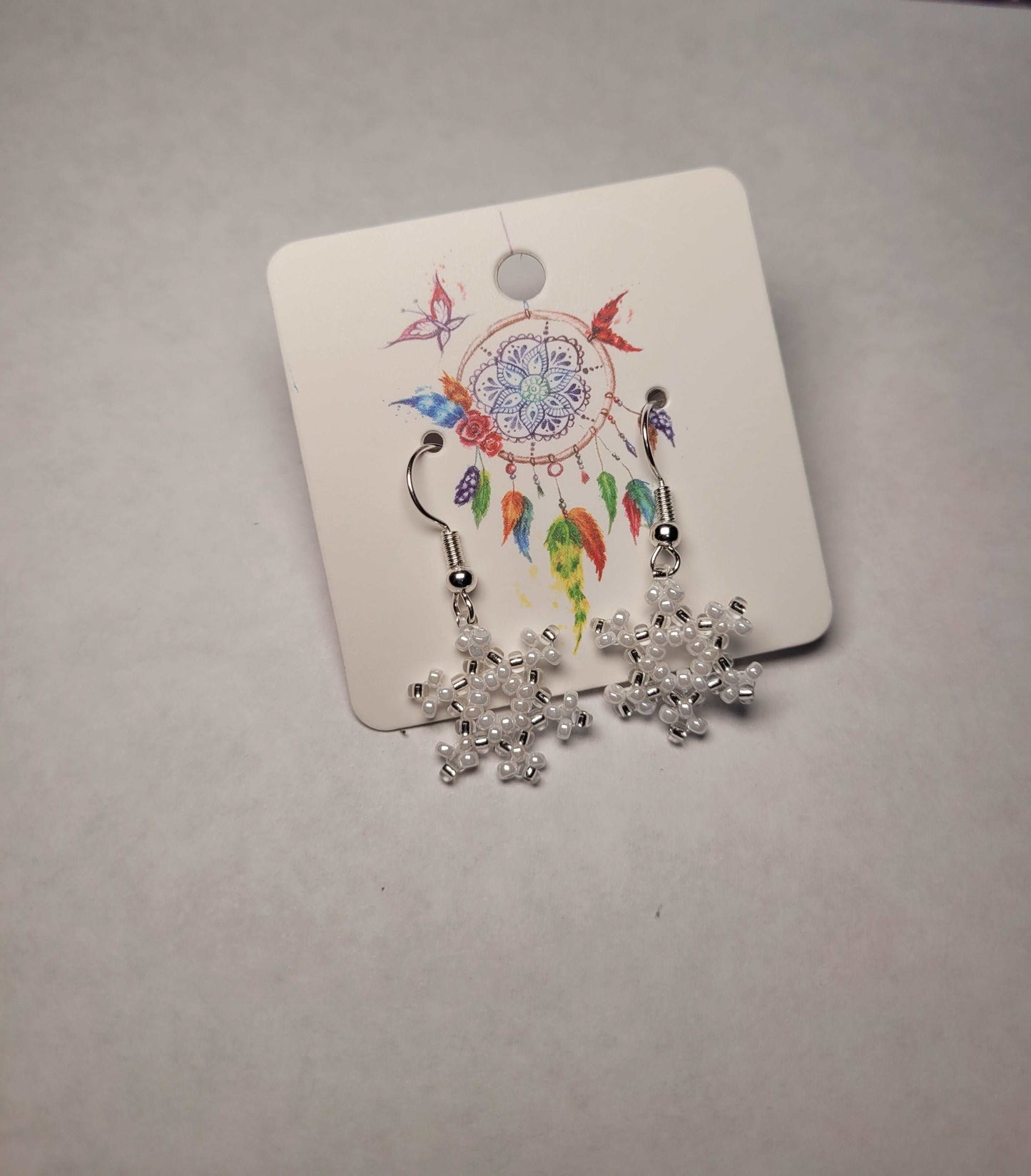 Snowflake Earrings - IndigiNature